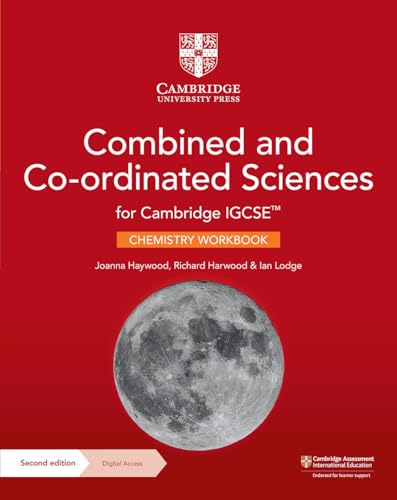 9781009311335  Cambridge IGCSE combined and co-ordinated sciences. Chemistry Workbook. Per le Scuole superiori. Con espansione online