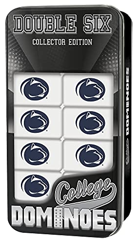 MasterPieces NCAA Penn State Dominoes 28 piezas miniatura 2