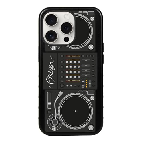 Guard Dog Case Compatible with iPhone 15 Pro Max - Military Grade - Rugged Two Piece Protection - Custom - Music - DJ Mixer