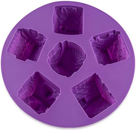 6-Cavity House Shaped Silicone Moulds - Image 5
