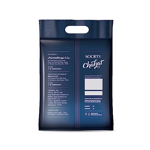 Image of Society Chahat Tea -1kg Pack | Strong Blend | Rich in taste & Refreshing Aroma | Kadak Chai