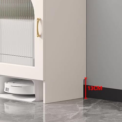 Mesa lateral de sofá con espacio para máquina barredora 4