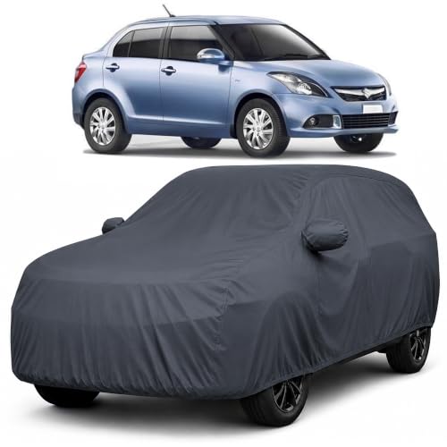 Image of Autofact Premium Car Cover for Dzire 2012-2016 | All Weather Waterproof Full Body Car Cover | Light-Weight Triple-Stitched Outdoor Shield with UV Protection, Dustproof & Heat-Resistant