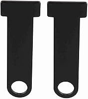 Vista 3 de Conector de extensión de bloqueo de anillo D, extensor de correa para casco, correa universal para casco, candado de acero inoxidable