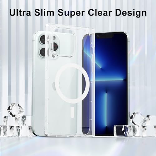 Coque iPhone 13 Pro Max compatible MagSafe Svanove transparente et antichoc