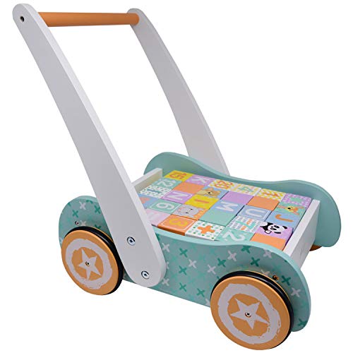 10 Best Wooden Baby Walker With Blocks Trolley June 2023