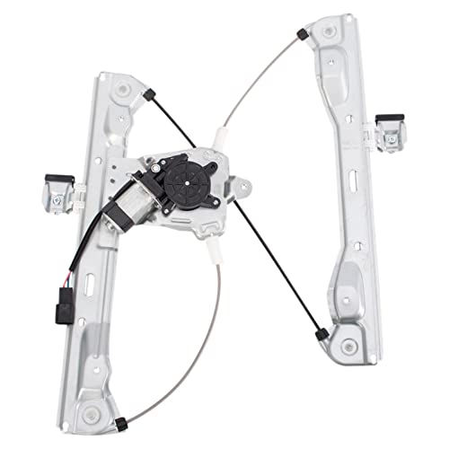 Image of TRQ Front Right Power Window Regulator & Motor Assembly Passenger Side Compatible with 2011-2012 Chevrolet Cruze