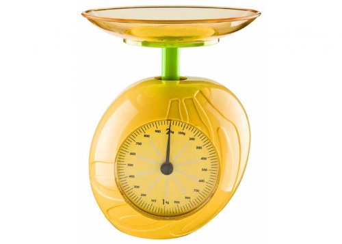 bilancia da cucina 5521 giallo 2kg/20g eva collection