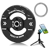 magsafe 1 to 2 adapter 【Kaltschuh-Erweiterung】Ausgestattet mit einer Kaltschuh-Buchse, ermöglicht die magsafe Stativhalterung eine nahtlose Befestigung zusätzlicher Geräte wie LED-Leuchten oder Mikrofone, wodurch Ihre kreativen Möglichkeiten ohne Probleme verbessert werden.