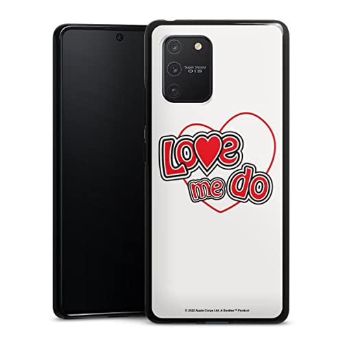 DeinDesign Coque en Silicone Compatible avec Samsung Galaxy S10 Lite Étui Silicone Coque Souple Love Me Do The Beatles Musique - Les Beatles, Paul McCartney, John Lennon, RIngo Starr, George Harrison DeinDesign Coque en Silicone Compatible avec Samsung Galaxy S10 Lite Étui Silicone Coque Souple Love Me Do The Beatles Musique