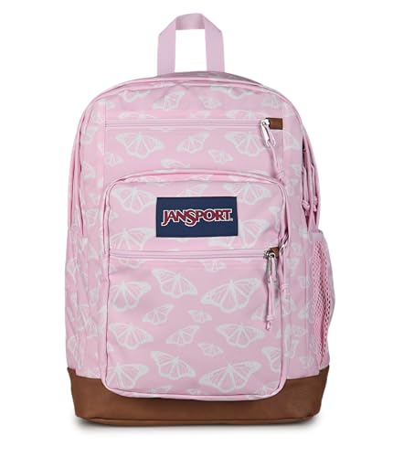Image of JanSport Cool Backpack with 15-inch Laptop Sleeve, Large Computer Bag Rucksack with 2 Compartments, Ergonomic Straps, Flutter By