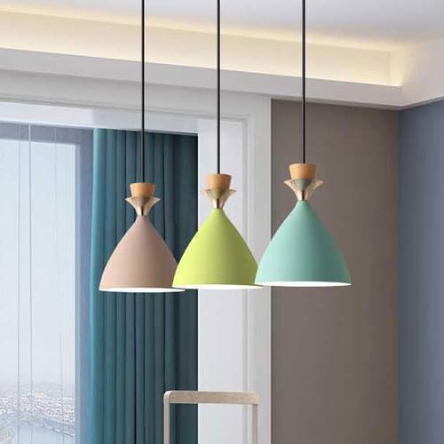 Lustre moderne salon suspension style industriel métal E27 - 3