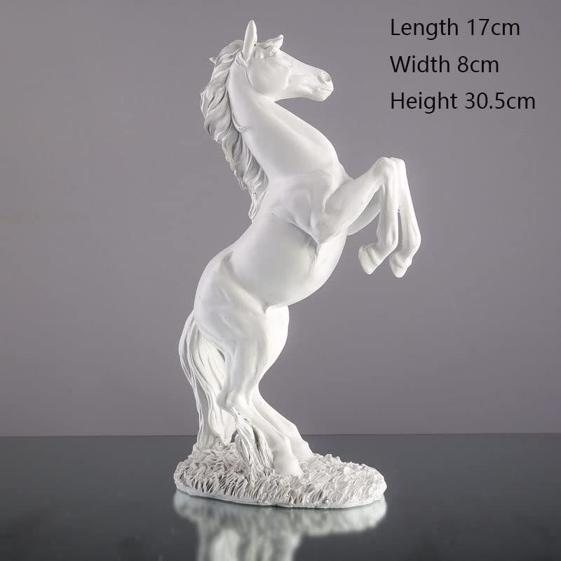 Statue décorative cheval : transformez votre bureau fade en espace chic - 2