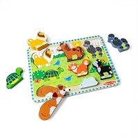 Melissa and Doug - Pets Chunky Puzzle 8 Pieces