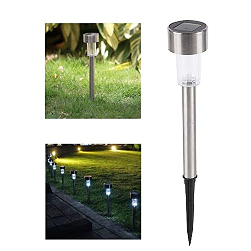 Conjunto de 10 Luzes de LED, Energia Solar para Iluminação Externa à Prova de Fogo e à Prova d'água