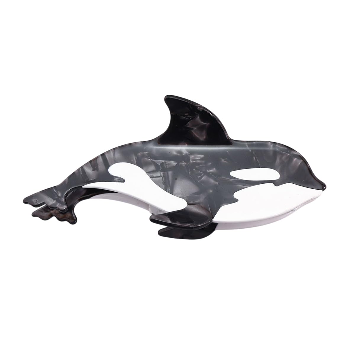 Cute Ocean Killer Whale Hair Clip - Stylish Acetate Claw Clip