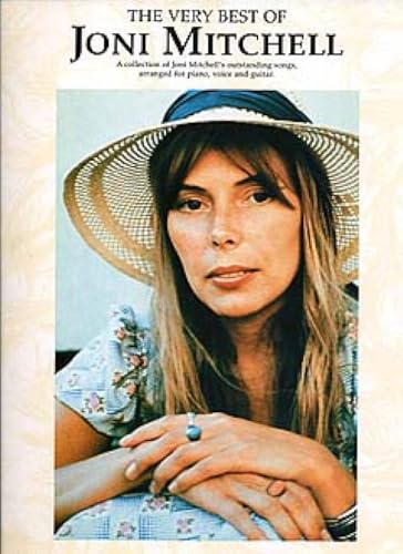 The Very Best Of Joni Mitchell | Piano Vocal Guitar Songbook with Lyrics and Chords | 20 Iconic Songs | Folk Rock Sheet Music for Adult Musicians and Singers | Classic Singer-Songwriter Collection