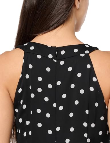 Image of Tommy Hilfiger Women's Sleeveless Halter Neck Tiered Skirt Maxi Dress