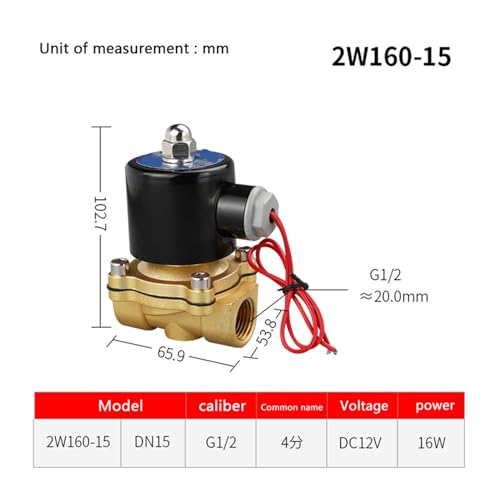 Électrovanne DN15 en cuivre pur de haute précision pour circuit d'hélium - 5