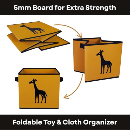 Image of Sopent Foldable Storage Boxes (Giraffe)