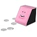 HSTYAIG Money Saving Bank, Face Money Eating Box Kids Money Saving Collection Piggy Bank Automatic Novelty Coin Bank (Pink)