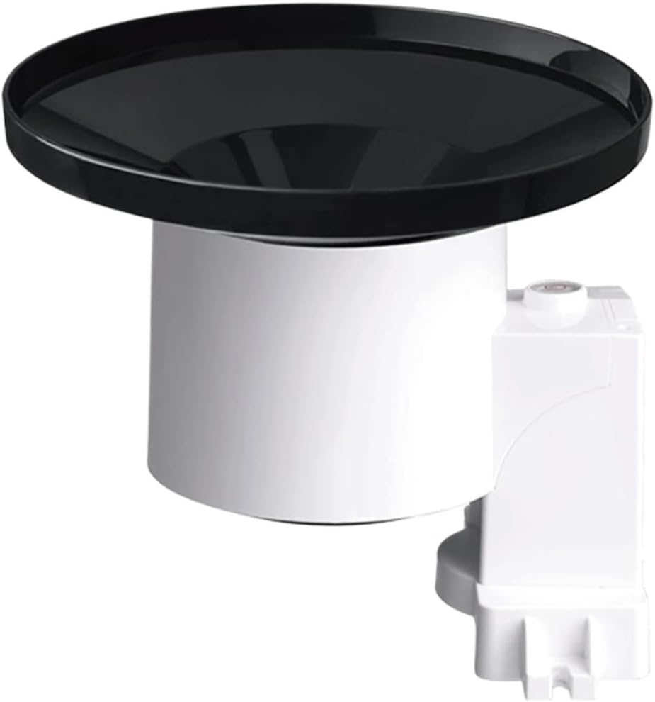 NURII WH40 Rain Gauge Sensor, Self-Emptying Rain Collector, Outdoor Rain Sensor, for Home Garden Accessories Only(915MHz)