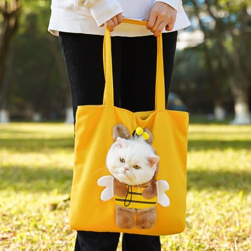 Transportador para gatos y perros cómodo con interior suave y bonito diseño 5