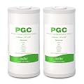 SimPure 5 Micron 10" x 4.5" Whole House Carbon Sediment Water Filter Replacement Cartridge for GE GXWH35F GXWH40L FXHTC, RFC-BBSA, PP10BB-CC (2-Pack)