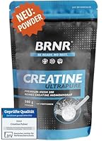 BRNR Creatin Monohydrat Pulver, ultrapures Powder, geprüft und rein, Kreatin Monohydrat, 500g