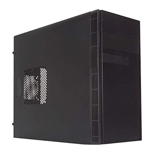 UNYKAch Caja Ordenador Grey Rain EVO Formato Micro ATX, con Fuente de Alimentación Micro ATX de 500W, Conexiones USB 2.0 y 3.0, Cable de Alimentación Estándar, 7 Bahías