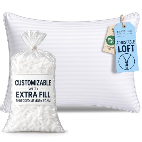 Beckham Hotel Collection Adjustable Bed Pillow Standard/Queen Size