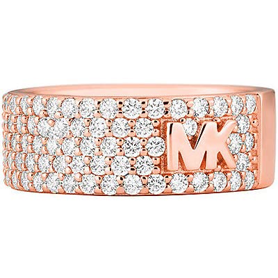 Michael Kors - Anillo Premium Tono Oro Rosa Plata para Mujer MKC1555AN791;7 Michael Kors - Anillo Premium Tono Oro Rosa Plata para Mujer MKC1555AN791;7