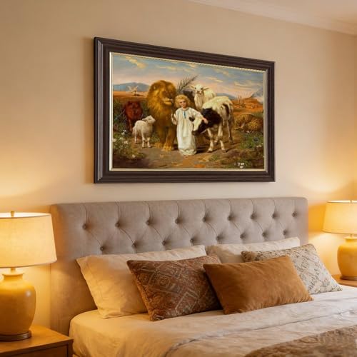 Peace William Strutt tableau impression sur toile déco bureau 30cm