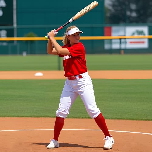 WYVAS Conjunto combo de meias e cinto de beisebol ou softball, 4 pares de meias de beisebol de futeb