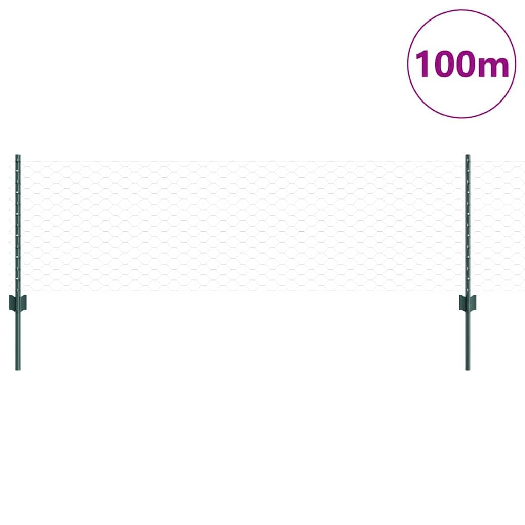Set di pannelli per recinzione per esterni con pali, recinzione verniciate a polvere, resistenti ai raggi UV e alle intemperie, per giardino e terrazza, disposizione personalizzabile, struttura