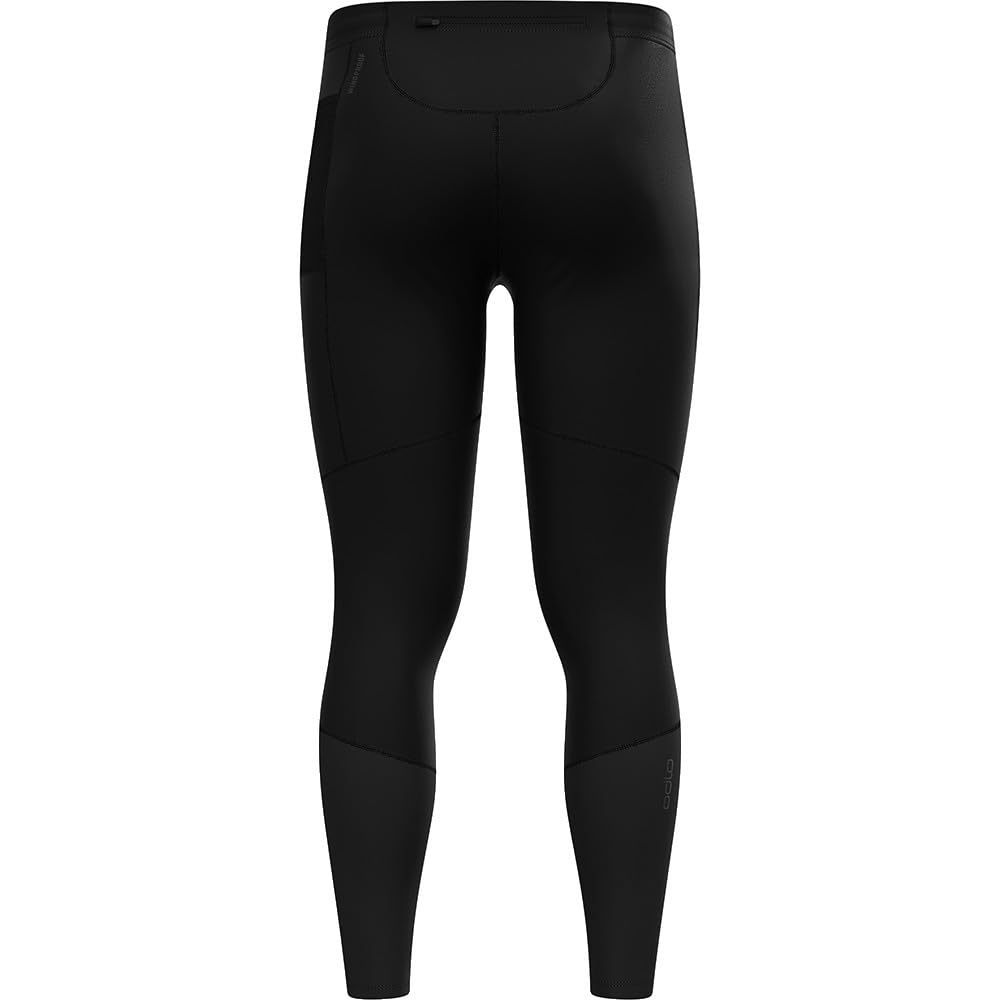 Odlo Herren Zeroweight Warm Tight Laufbekleidung Lauftight Black - Schwarz L