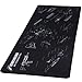 Ultimate Gun Cleaning Mat with Exploded Parts Diagram; Stitched Edges; 12"x36"