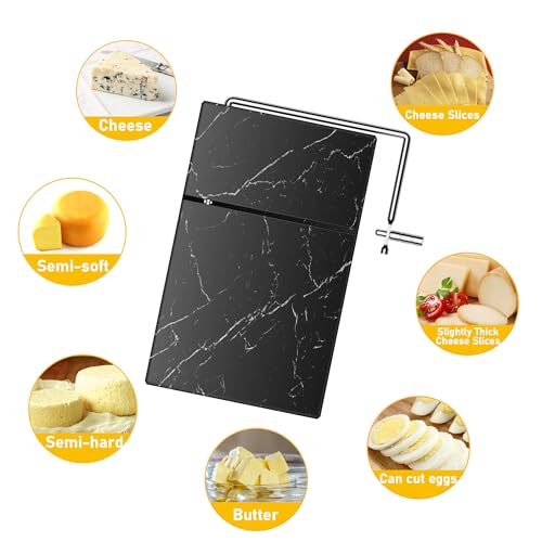 Topulors CHEESE SLICER BOARD WITH WIRE-1 Cheese Slicer - Cheese Cutter thumb #2