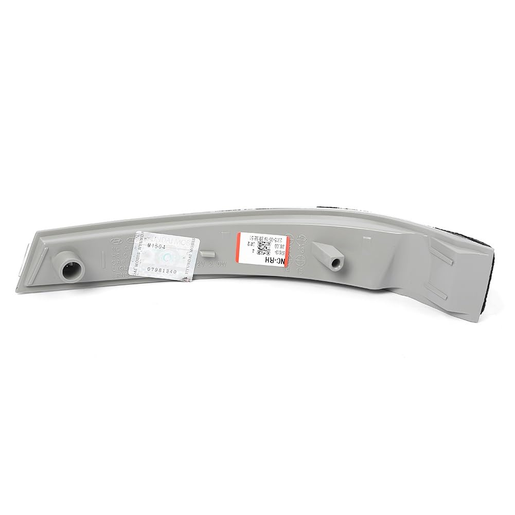 MYVPRO Intermitentes Led Dinámicos Lámpara De Luz Repetidora Espejo Lateral Coche Derecha 87623B8000 para Hyundai para Santa FE XL para 2013 2014 2015 2016 Indicador Retrovisor