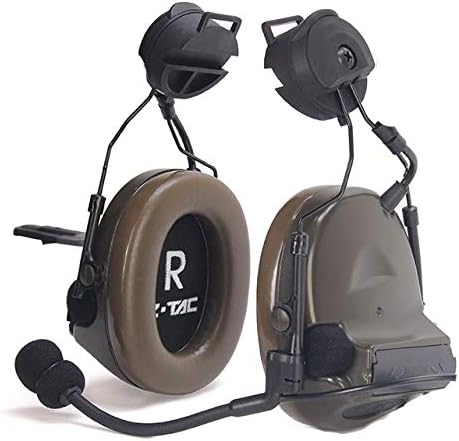 Z-TAC COMTAC ii headset BK+ PTT icom用　美品 Loja oficial Z-TAC】 Fone de ouvido Z-Tactical Comtac II estilo