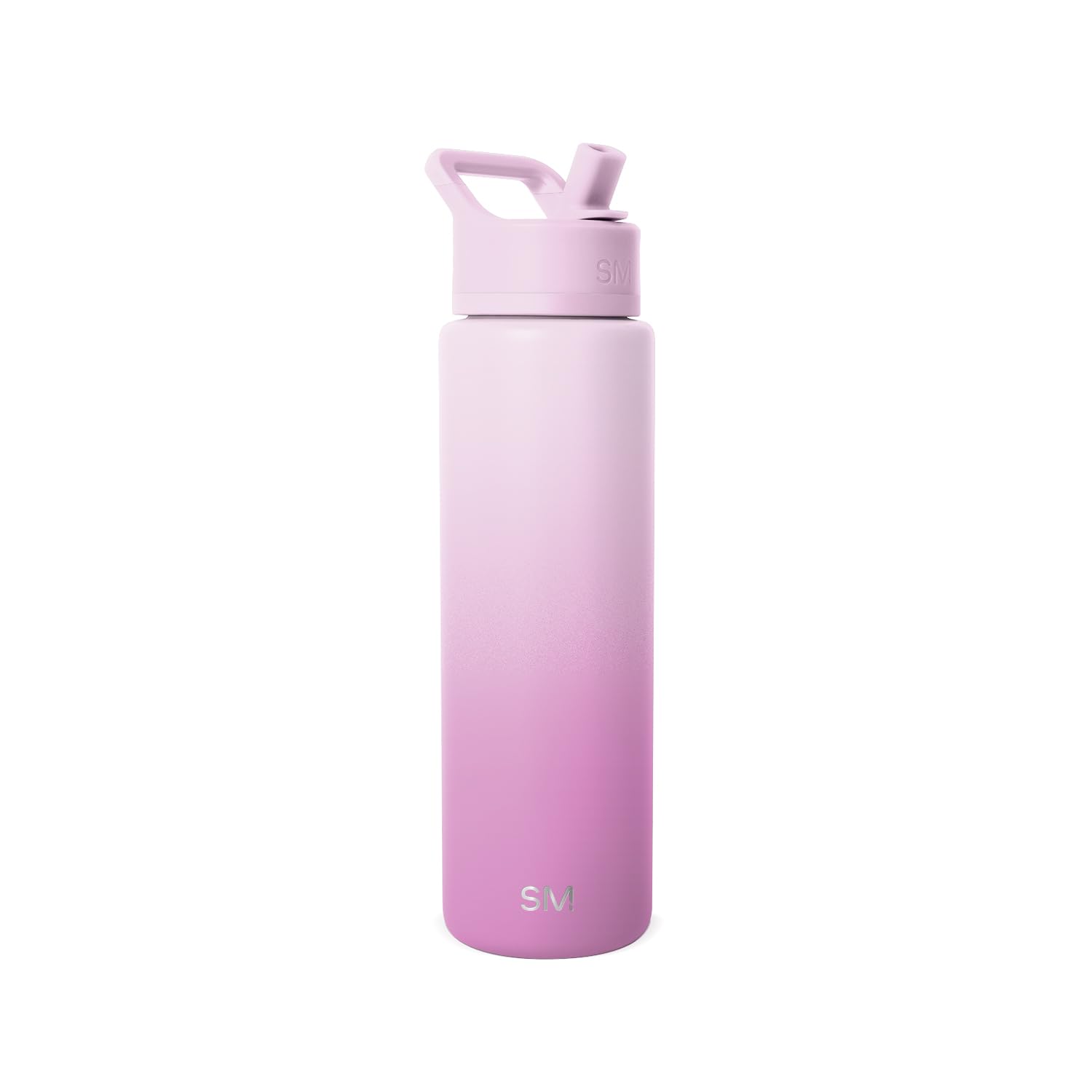 Simple Modern Water Bottle with Straw | Insulated Stainless Steel for Sports Gym | Summit Collection | 22oz | Sea Glass Sage — view 7