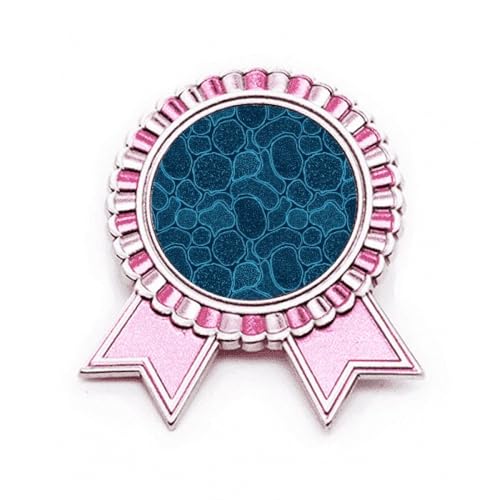 Broche de cellules microscopiques bleues pour personnaliser vos vestes et blouses médicales