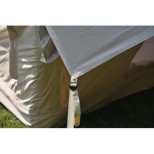 Carpa Inflable para Camping 4-6 Personas 4 Estaciones Beige miniatura 6