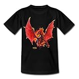 Klassisches, gerade geschnittenes T-Shirt, das ein unverzichtbares Basisteil für Spielplatz, Schule und Sport ist
