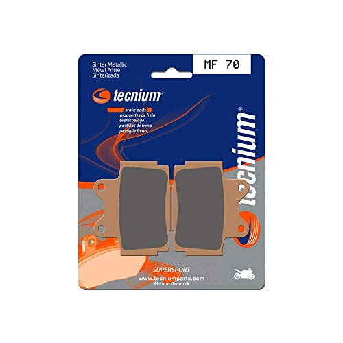 Plaquettes de frein TECNIUM MF70 en métal fritté pour moto