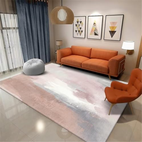 Tapis de salon pas cher grand format 200x300cm gris