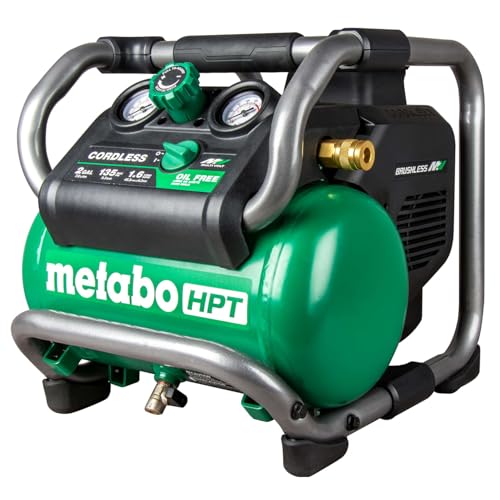 Metabo HPT 36V MultiVolt 2 Gallon Cordless Air Compressor, P...