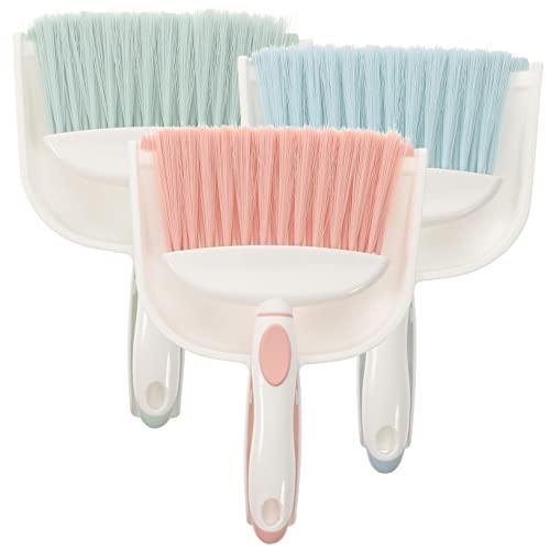 Ipetboom 3sets Paletta per Scopa Paletta Corta e Scopa Portatile Mini e Spazzola Accessorio per Pulizia della Casa