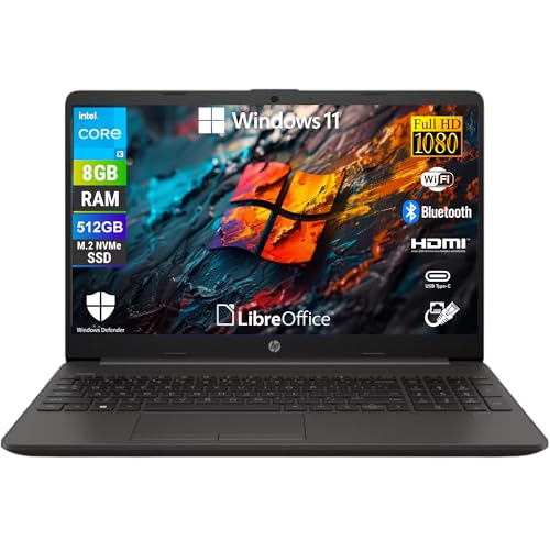 HP 250R G9, Intel Core i3-1315U 6 Core 4.5 Ghz, Computer...