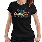 Mercancía oficial Coca Cola Colour Paint Spatter Women\'s T-Shirt